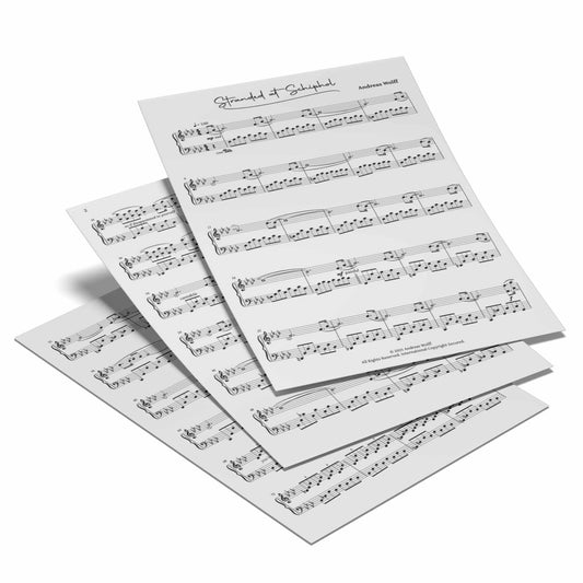 Stranded at Schiphol Digital Sheet Music